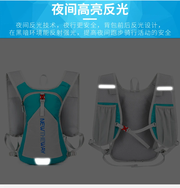 Factory hot sale foldable waterproof camping running sports hydration backpack casual sports backpacks backpack water bladder