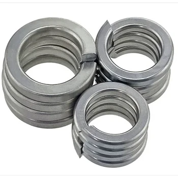 Professional Production DIN127B Hot Dip Galvanized Plain Stainless Steel Spring Washers