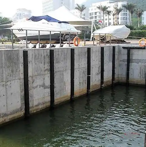 Black Rubber Dock Bumpers Roadway Products supplier