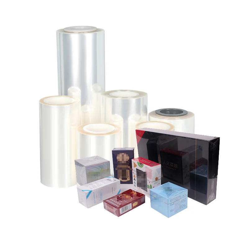 Low Price BOPP Shrink Film for Cigarette Box Factory Supplied Tobacco Packaging Film