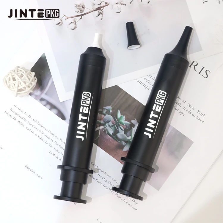 Cosmetic Syringe Skincare Essential Eye Cream Black Serum Gel Packaging Syringe