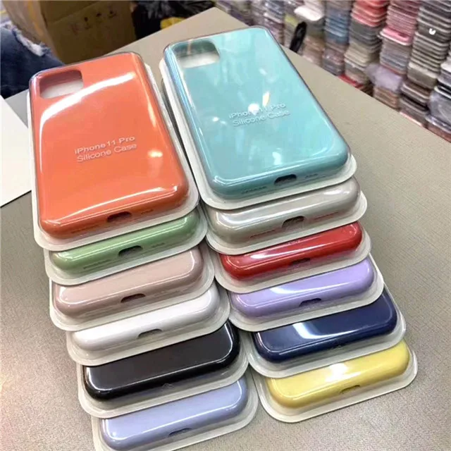 Free Sample Custom Logo for iphone 12 13 Pro Max Original Silicone Phone Case for Samsung a Series Cases for Xiaomi 9 8 Redmi 10