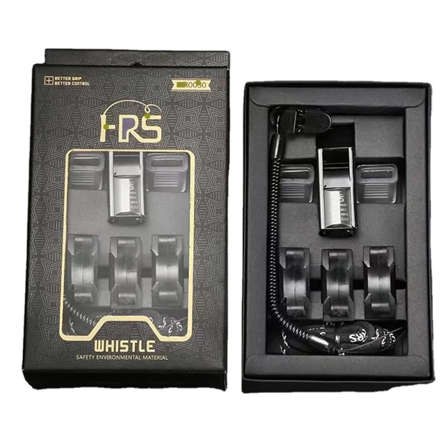 1 Set Professional Referee Whistle Gift Set Football Basketball Simplified Training Dolphin High Pitched Whistles