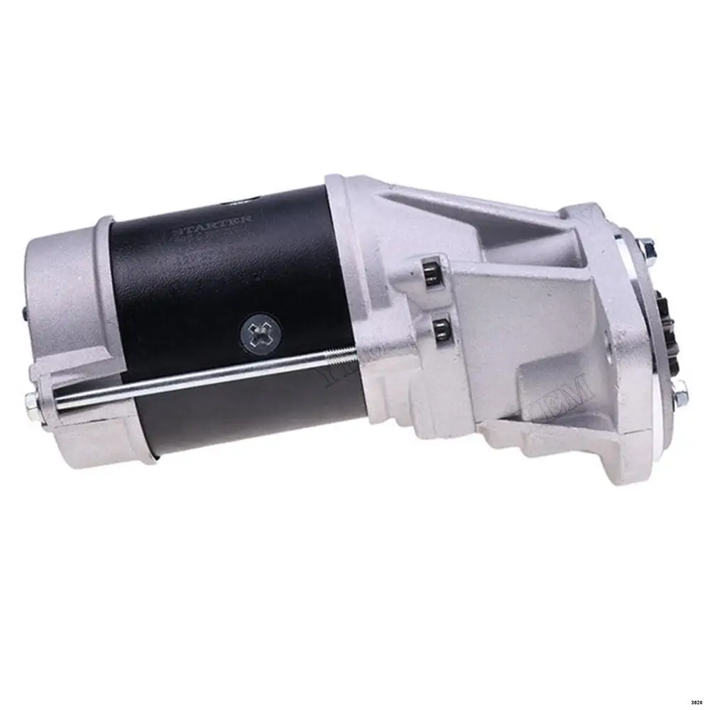 For Yanmar Engine 4TNV106 4TNV98 4TNV98T Gehl Mustang Takeuchi Loader Starter 129940-77011 3