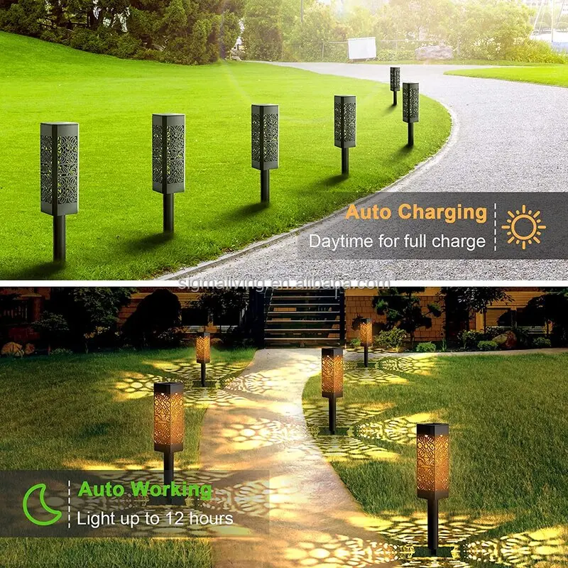 New arrival battery powered integrated LED light waterproof outdoor garden solar light