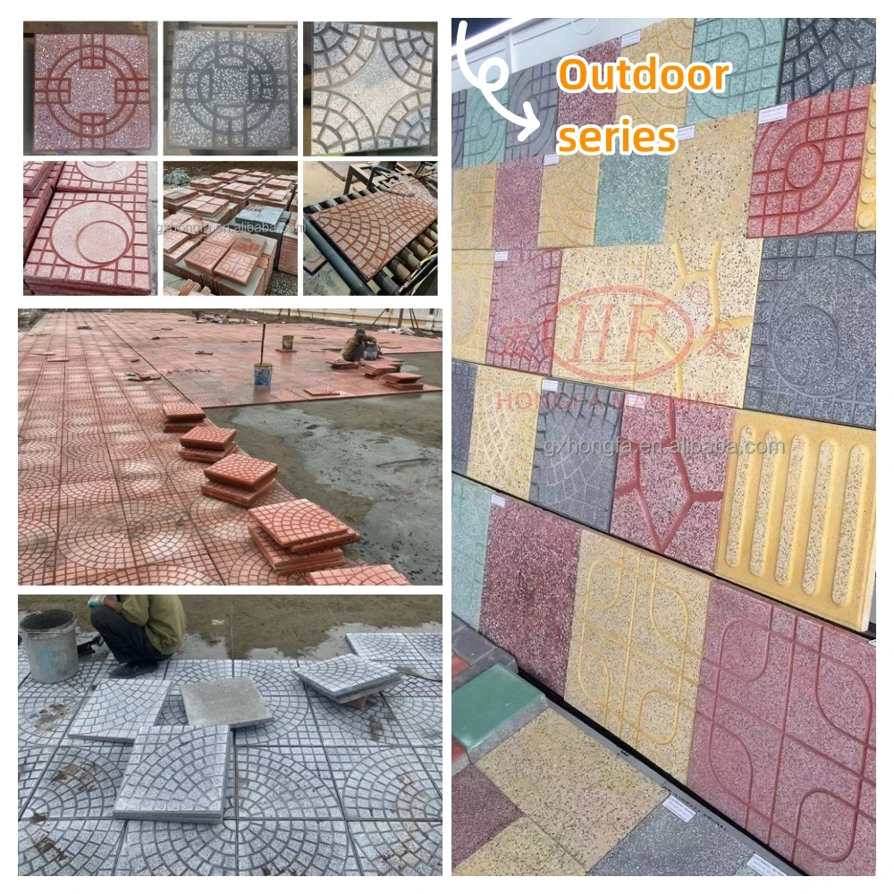 세라믹 모자이크 타일 용 타일 제작 기계 테라 조 프레스 바닥 타일 제작 기계 판매