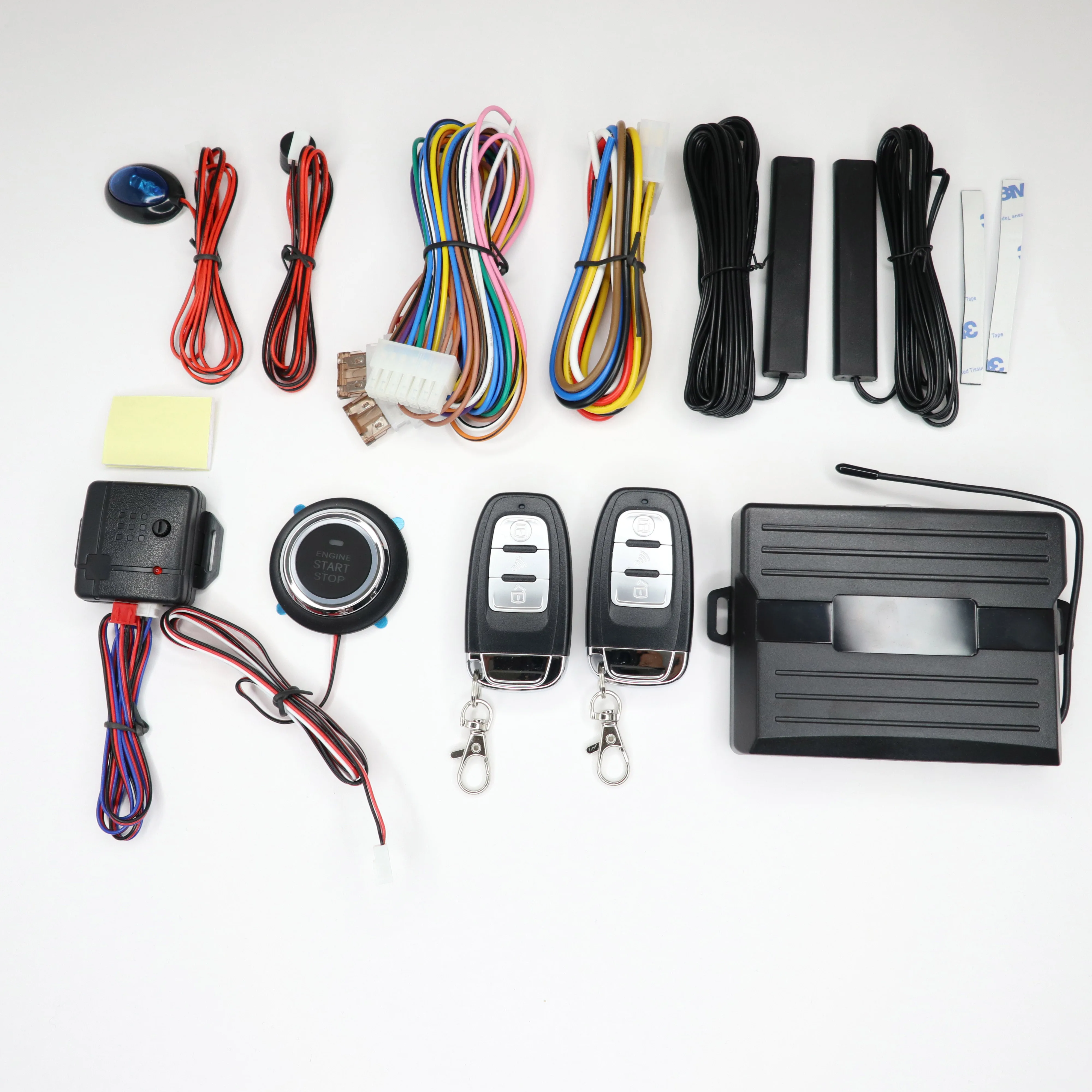 One Button Push Start and Stop PKE Passive Keyless Entry System