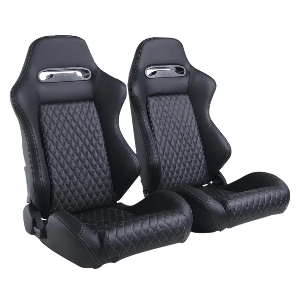 EPMAN Racing Bucket Seats Fit For Mostly Car Seat Left/Right Reclinable