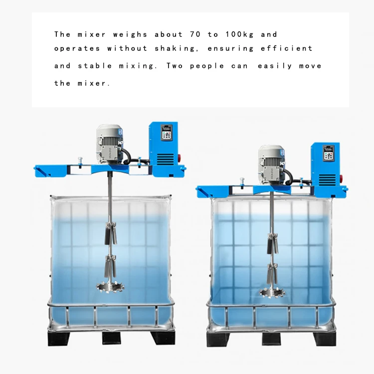 1000 Liter IBC containers mixer