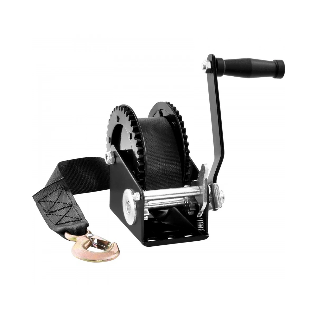 1200lbs 50mm Boat Trailer Winch With Self Locking Worm Gear Winch Hand