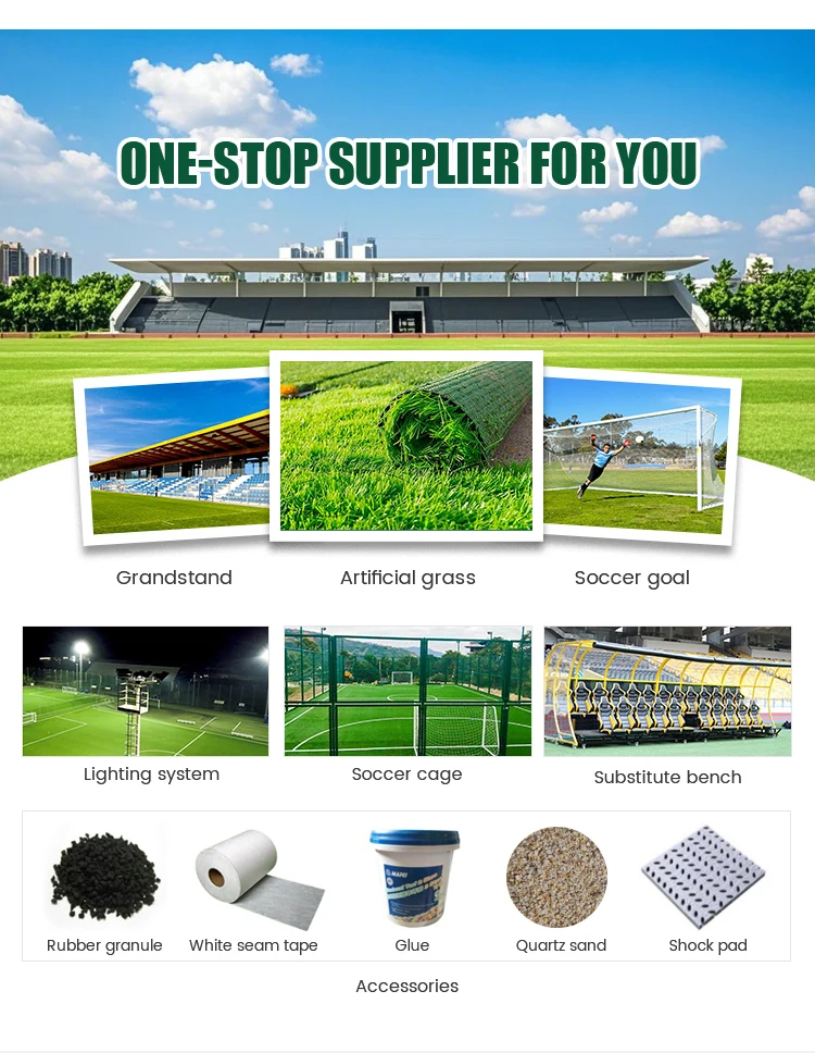 LDK Professional Soccer Pitch Equipment Gazons De Football Modular Soccer Court in Guangdong