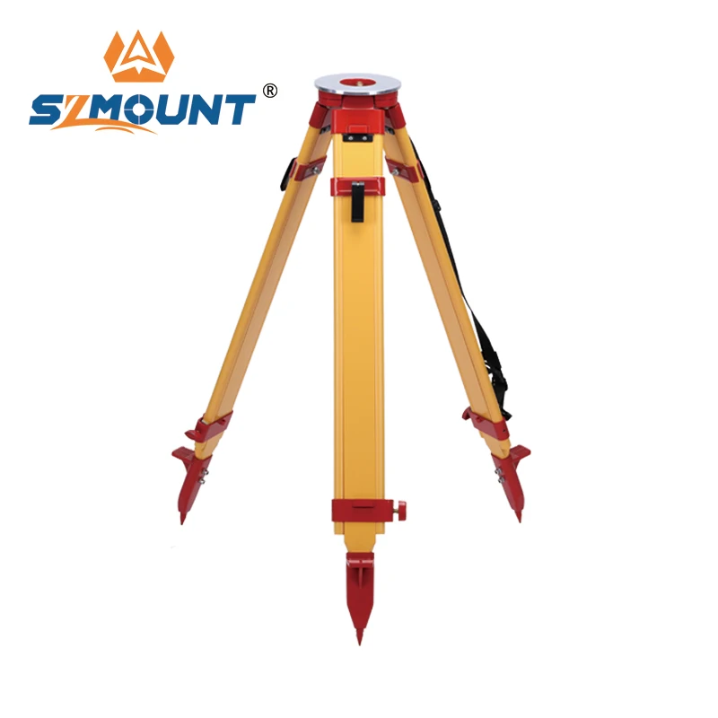 Wooden Tripod Factory Price Test Instruments Accessories Tripod Survey Equipment Optical Level Total Station Tripod
