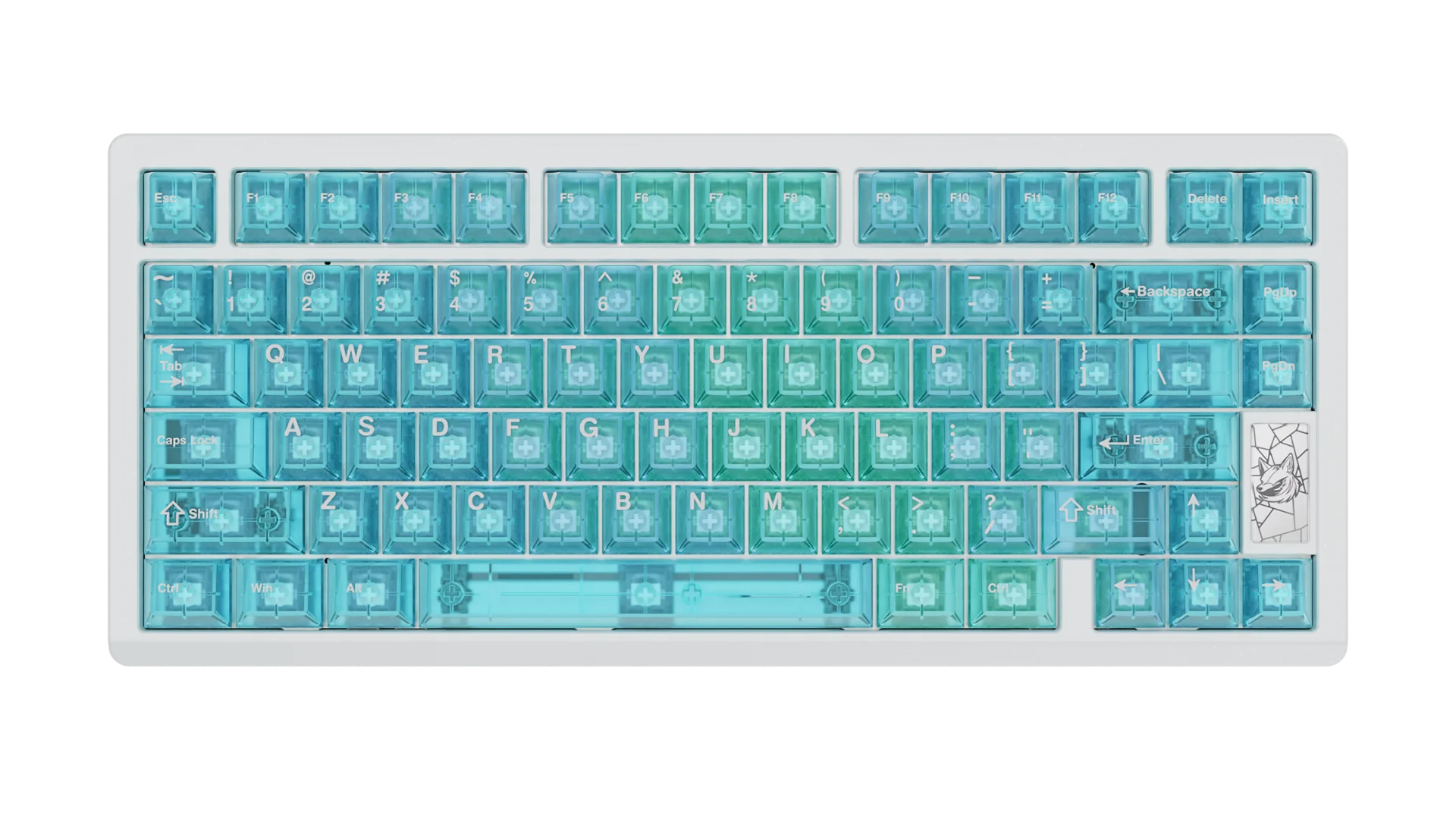 Chilkey Slice75 HE Aluminum Gaming Keyboard with WS Flux Switch