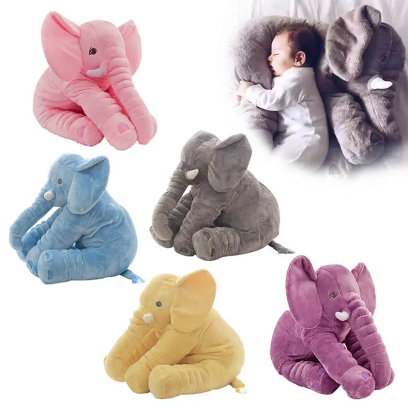Peluche En Elephant Pour Enfants Oreiller En Animal Poupee De Decoration Ou De Lit Jouets Doux En Puff Cadeau Pour Filles Et Garcons 40 60cm 1 Piece Buy 40 60cm Mode Bebe Animal En Peluche Elephant Poupee En Peluche