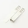 White-Silver Buckle