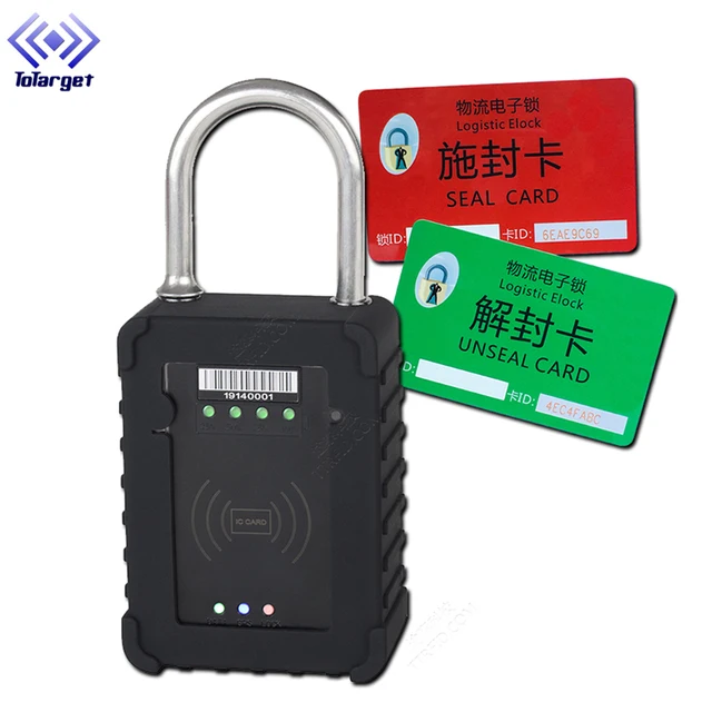 Hot selling 2019 gps cargo seal GPS electronic lock padlock for container
