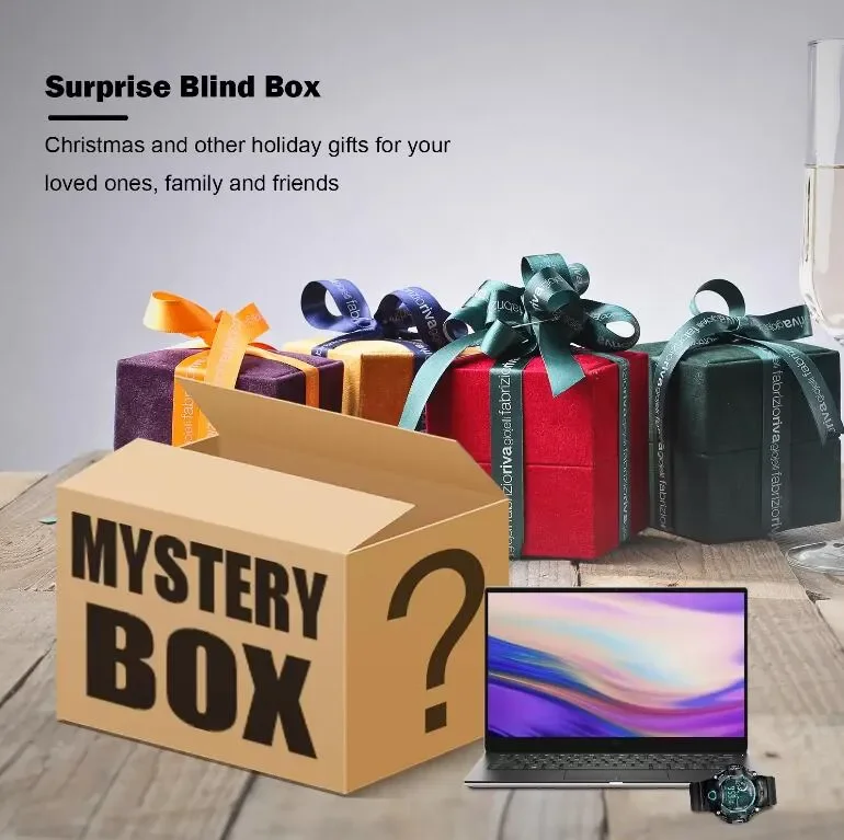 Christmas Lucky Electronic Surprise Unboxing Excitement Mystery Blind Box Drones Speaker aperçu 5