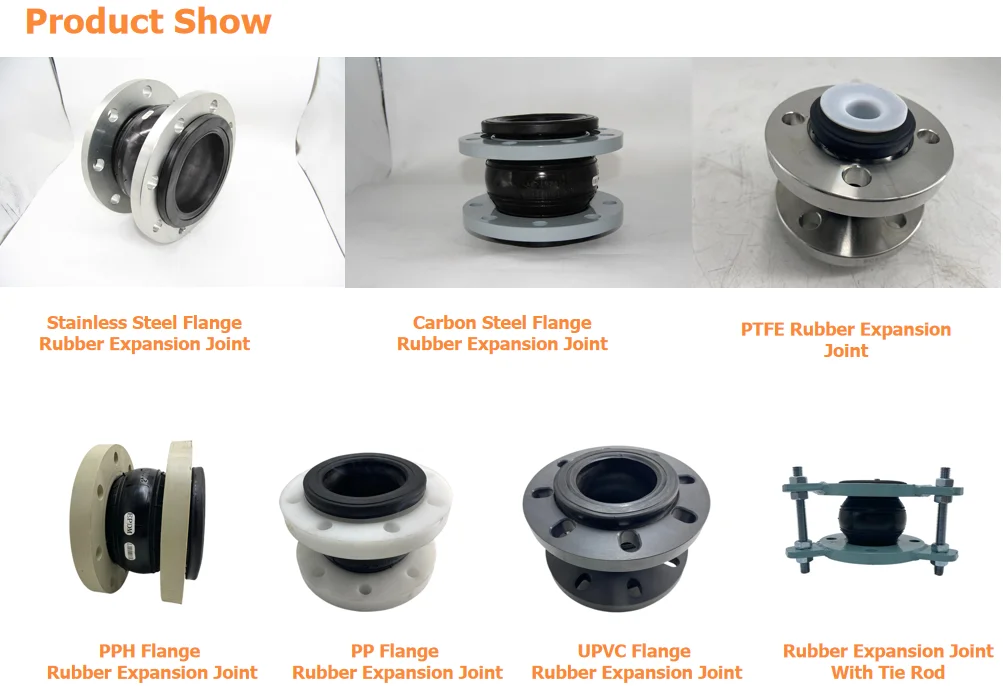 Neoprene Flexible Pipe Rubber Expansion Joint Coupling