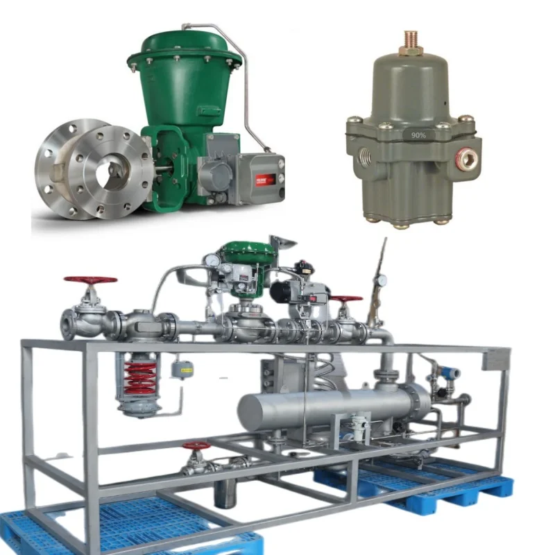 Το Valve Switching Skid είναι εξοπλισμένο με ενεργοποιητή Fisher 2052 και βαλβίδα ελέγχου DVC6200Digital valve controller Fisher V500