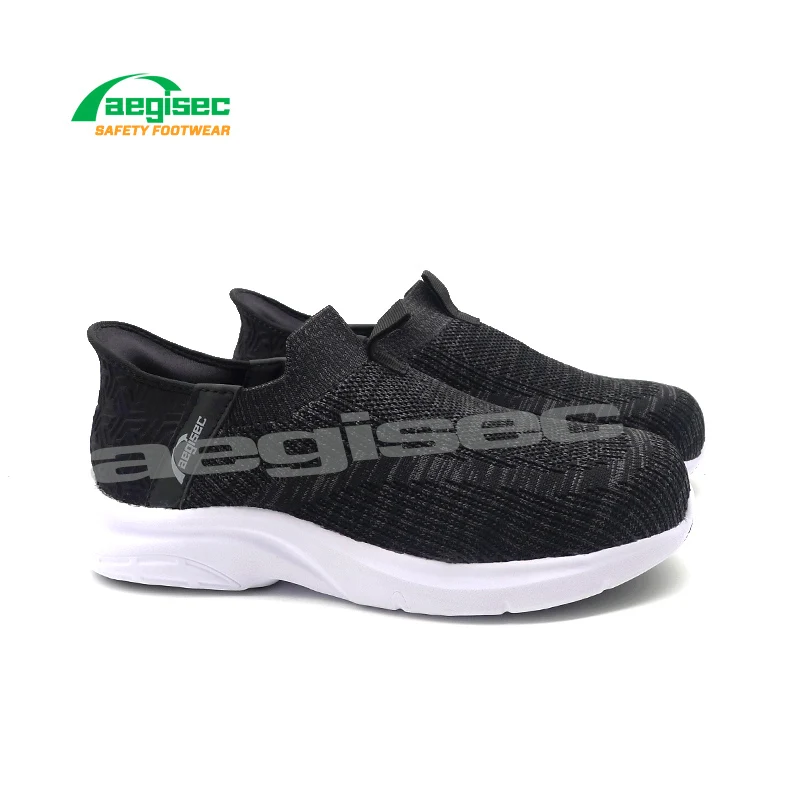 AEGISEC slip on breathable summer work shoes africa market officer engineer safety work shoes