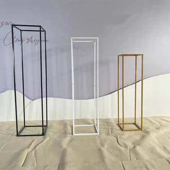 Eco-Friendly Metal Wedding Flower Stand Table Centerpiece for Wedding Flower Display Stands