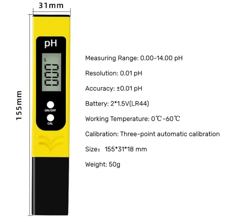 Test Meat Ph Meter Safety Lab Ph Meter Water Tester Ph Buy Lab Ph