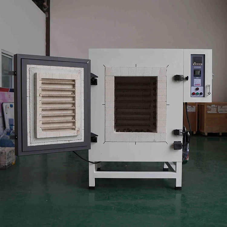 1400C 1200C Industrial High Temperature Heat Treatment Furnace  Annealing Laboratory Chamber Electric Muffle Furnace