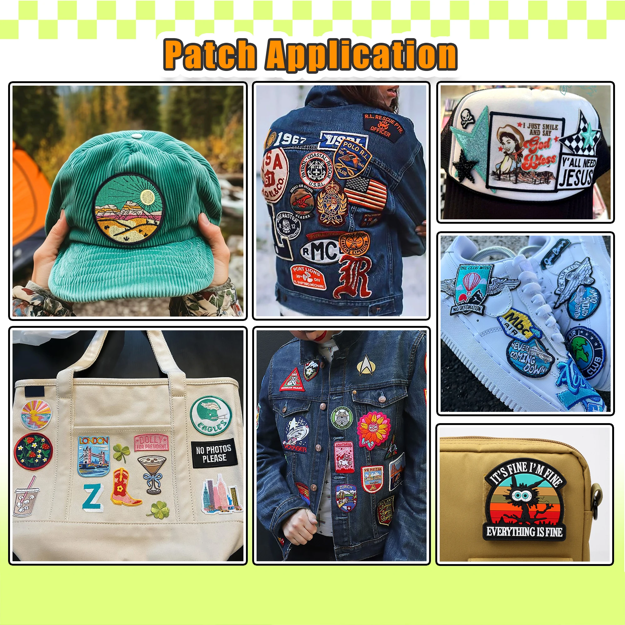 High Quality Cheap Wholesale Various Shapes Embroidered Patches Custom Embroidery Sticker Cartoon Embroidery Patch for Kids