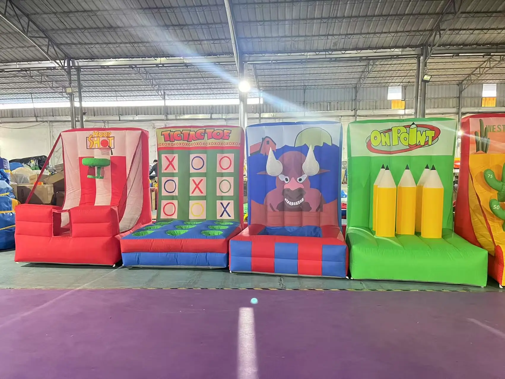 HOT Sale Interesting Inflatable New Carnival Games for Sales with Oxford Fabric Light Material