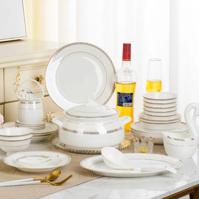 Ceramic Bowls And Saucers Set Bone China Bowls And Plates main image 1