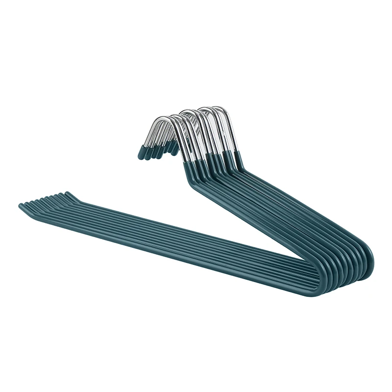 Best Selling Pvc Coating Open End Metal Pants Hangers Z Shape Trousers Hanger Pants Metallic Jeans  Hangers for Pants