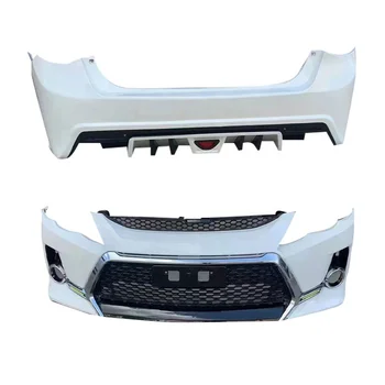 Hot saling Car bumpers GS Style Front bumper rear bumper Side skirts For Toyota reiz 2010-2012 Good PP material