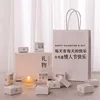 Happy valentines day-fragrance poems-12 pcs with candle holder