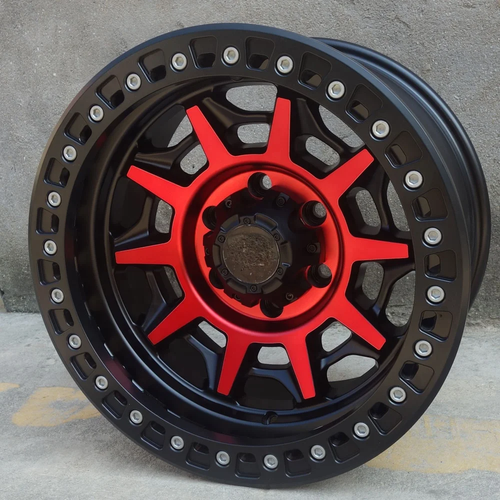 17 Inch Alloy Wheel Rims 4x4 Suv Wheels 6x139.7 Off Road Beadlock Wheel ...