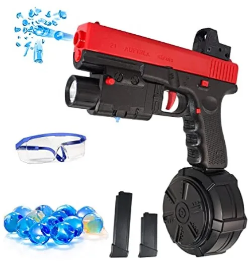 Гель пистолет Blaster JM-X2 Электрический гель мяч Blaster с высокими показателями в собранном виде игрушечный пистолет для съемки на открытом воздухе или боевой игры