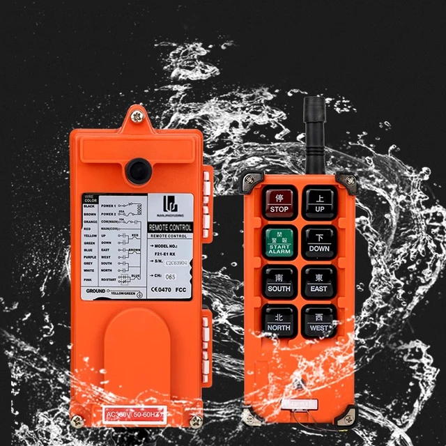 F21-E1B 433mhz 345mhz industrial remote control electric switch remote control for truck crane