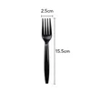 Fourchette noire 10 1 paquet