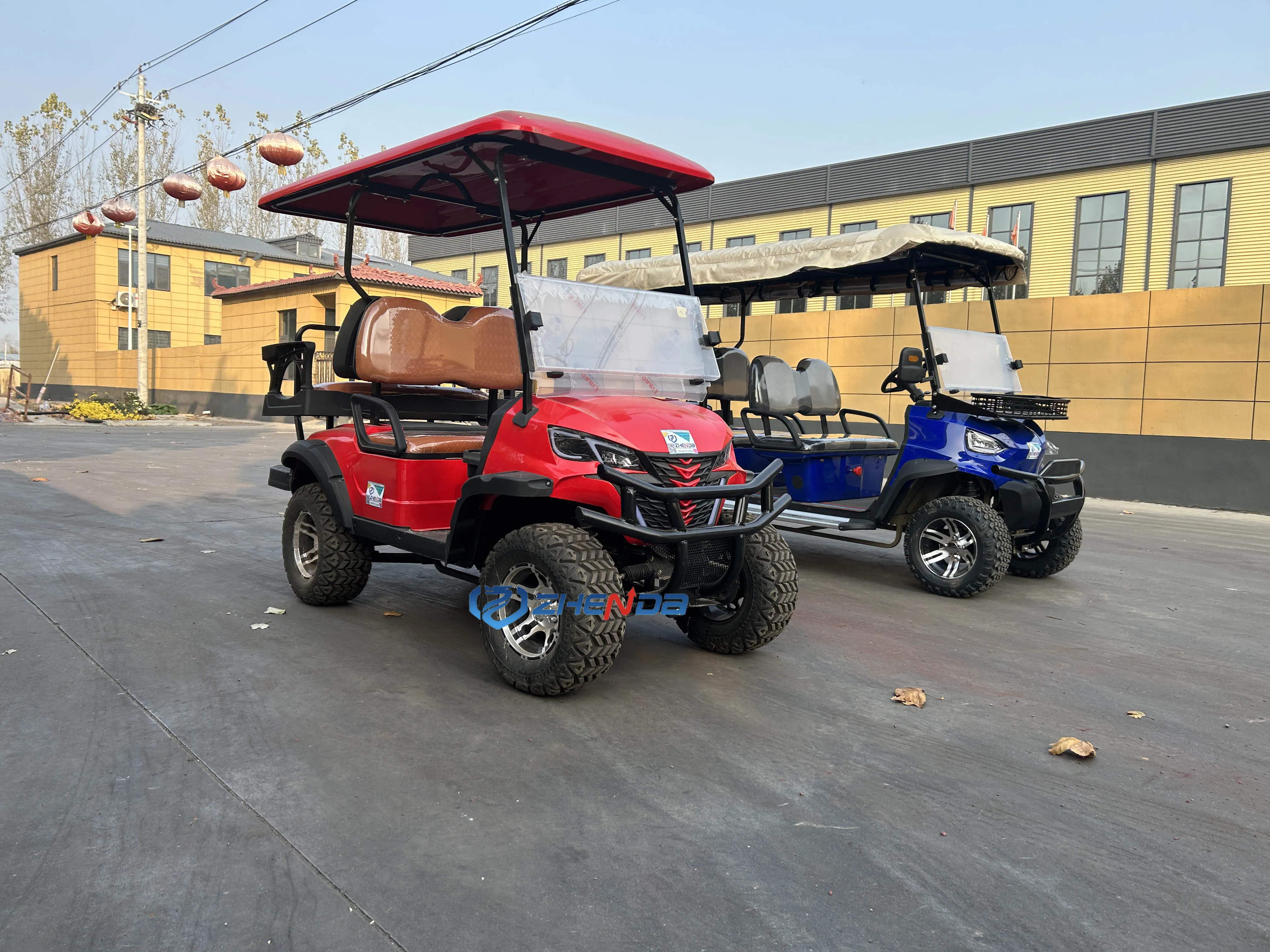 Custom Brand New 4 Passenger Golf Cart/high Quality Street Legal Golf ...