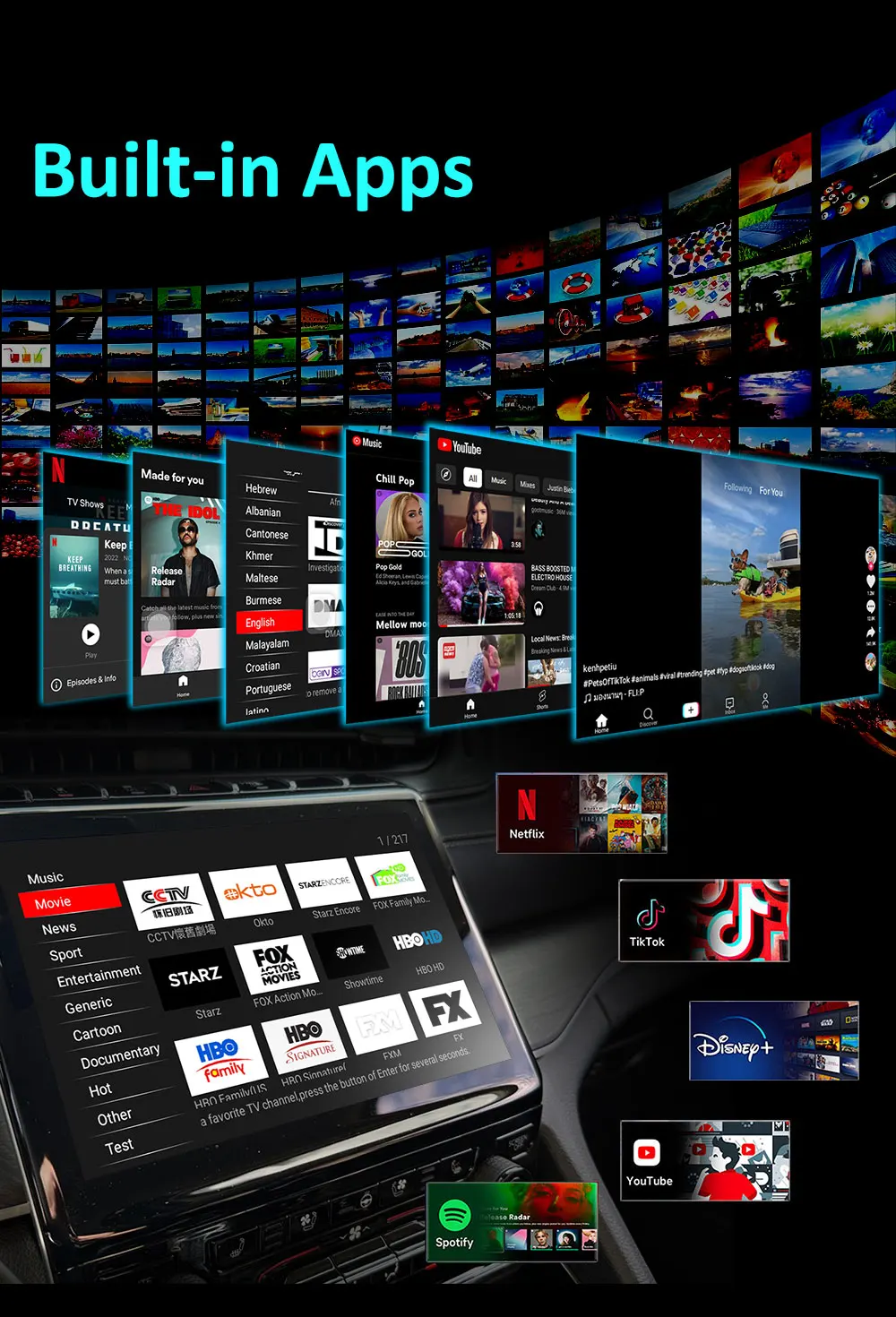 New Upgrade 2 16g Hdmi Function Wireless Carplay Tv Smartbox Android 10