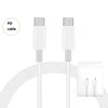 สาย USBC สำหรับ IP15 / Android พร้อมกล่อง สีขาว