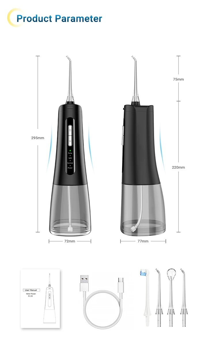 Water Dental Flossers Mouth Shower Oral Irrigator Tooth Cleaner