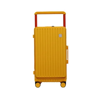 Hot sale  front opening  luggage suitcase with a computer compartment business travelling suitcase Customized logo  Case