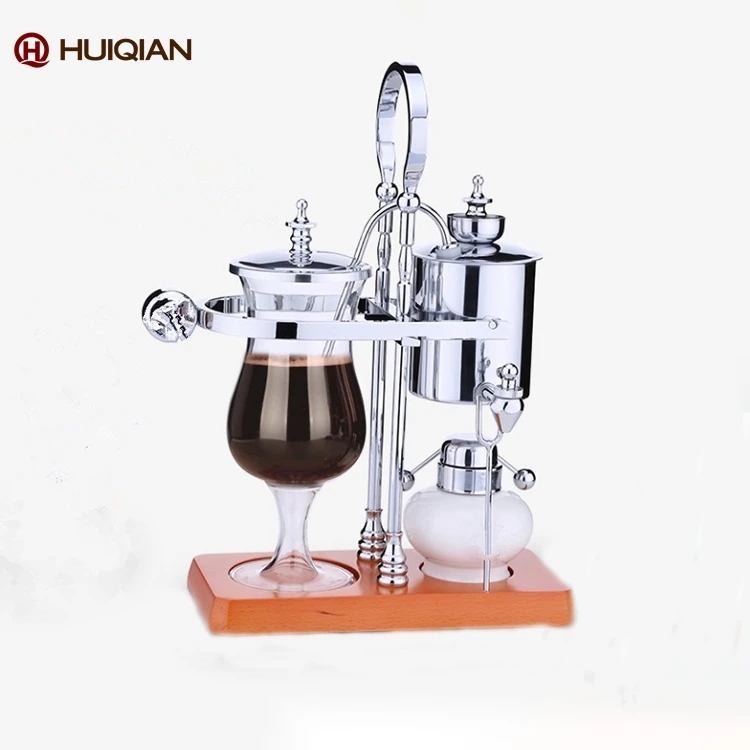 Nispira Belgian Belgium Luxury Royal Family Balance Syphon Siphon Coffee Maker Copper