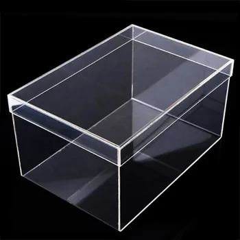 Caja De Exhibición Acrílica Doble Con Base Negra – 30x25.6x10 Cm, Vitrina Antipolvo Para Figuras Y Coleccionables, Apilable Y Transparente