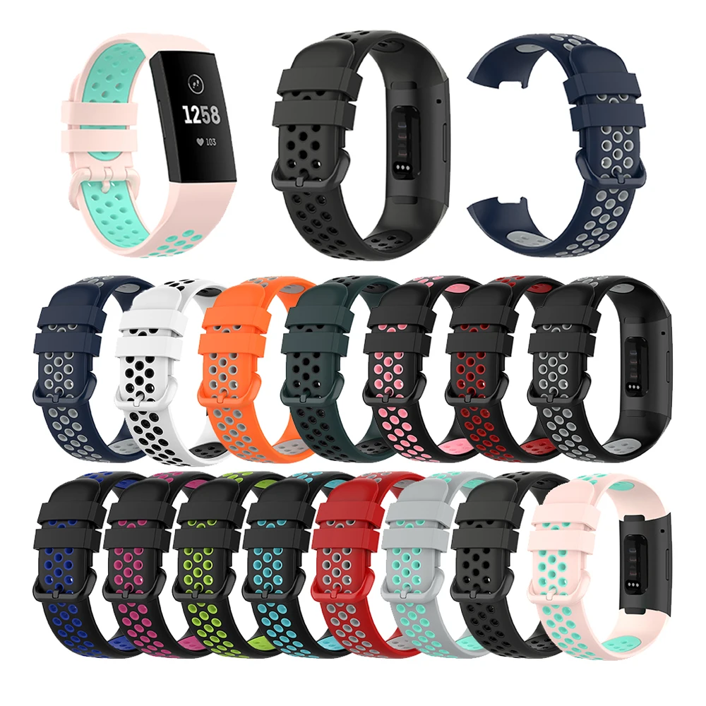Tschick Bracelet For Fitbit Charge 3 Se Band Replacement Watchband Charge4/3se Smart Watch Sport Strap Charge 4 Band - Buy Strap For Fitbit Charge 4 Band Silicone Charge 3 3se Wristband