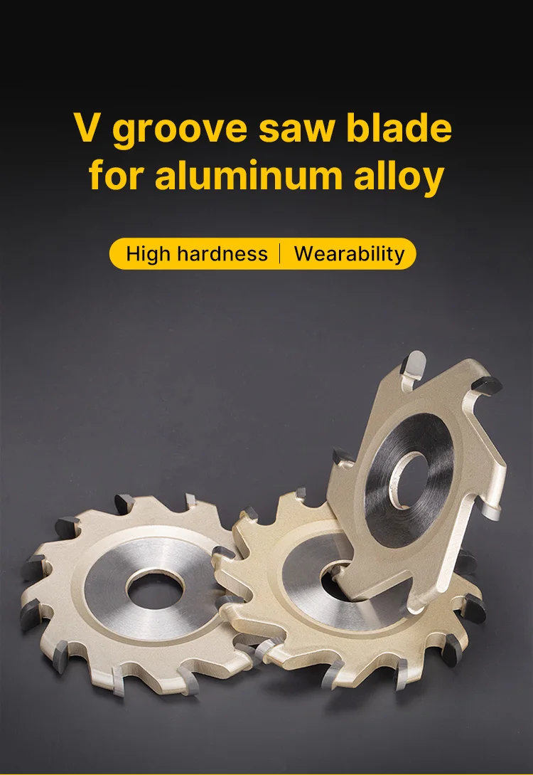 Huhao 100mm V Groove Saw Cutting Blade Aluminum Cutting Disc Aluminum