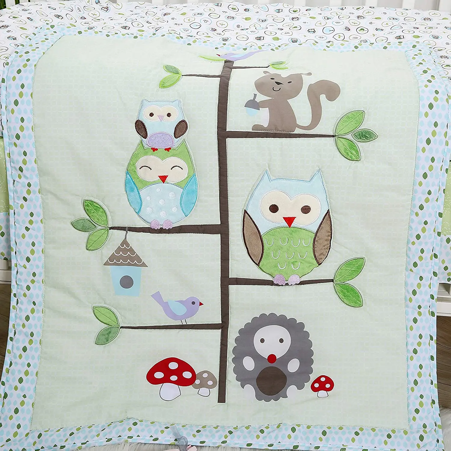 OEM 1801 Baby Comforter Set, Polyester/Cotton, Light