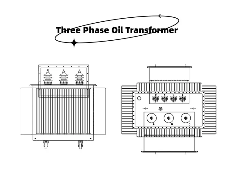 No Load Tap Changer Transformer Step Down Step Up 450kVA 700kVA  20kV 400VThree Phase Oil Immersed Transformers details
