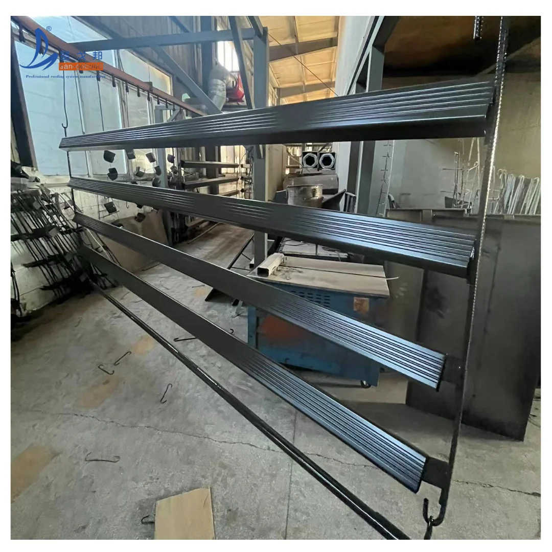 China Factory Water Roofing Downspout Extensions Harvesting System Aluminum Rain Gutter for Roof
