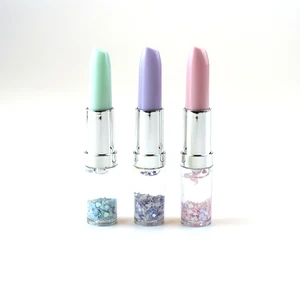 Customised Luxury Multicolor ABS as Ballpoint Pens Fancy Lipstick Design for School